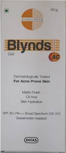 Blynds Sunscreen - SPF 50 PA+++ AC Sunscreen Gel