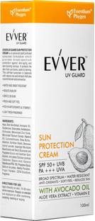 ESSENTIUM PHYGEN Sunscreen - SPF SPF 50 PA+++ EVVER UV GUARD SPF 50 PA+++ WITH AVOCADO OIL + VIT E + ALOE VERA