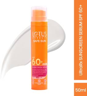 LOTUS HERBALS Sunscreen - SPF 60 PA++++ UltraRX Sunscreen serum SPF 60+ PA++++|Prevents tanning and pigmentation