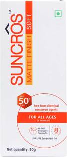 sunpharma Sunscreen - SPF 50 PA+++ SUNCROSSOFT SUNSCREEN SPF 50+