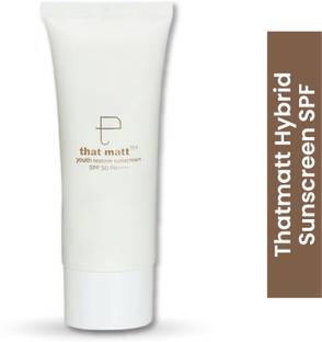PERSONAL TOUCH SKINCARE Sunscreen - SPF 50 PA++++ Thatmatt Youth Restore Matte, Oily Skin,