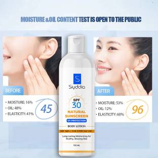 SIYDDIA Sunscreen - SPF SPF-30 PA++ Protection bodylotion withPA++