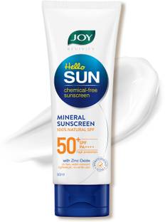 Joy Sunscreen - SPF 50 PA++++ Mineral Sunscreen with 100% Natural