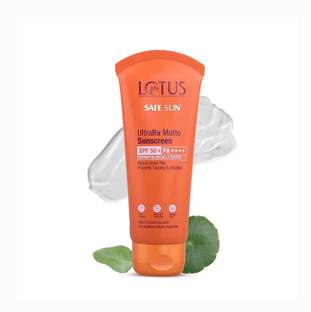 Lotus Organics+ Sunscreen - SPF 50 PA++++ Safe Sun UltraRx Matte Sunscreen SPF 50 50g