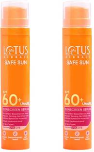 LOTUS HERBALS Sunscreen - SPF 60 PA++++ SAFESUN ULTRARX SUNSCREEN SERUM