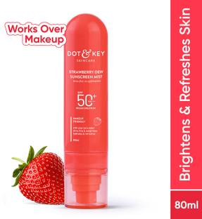 Dot & Key Sunscreen - SPF 50 PA++++ Strawberry Dew Sunscreen Mist SPF 50+, PA+++,All Skin Types