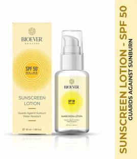Bioever Sunscreen - SPF 50+ PA+++ Sunscreen Lotion SPF 50+,For UVA-UVB, High Protection, for All skin types 50ml