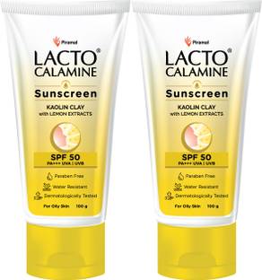 Lacto Calamine Sunscreen - SPF 50 PA+++ Sunshield Matte Look Sunscreen for Oily or Acne prone skin