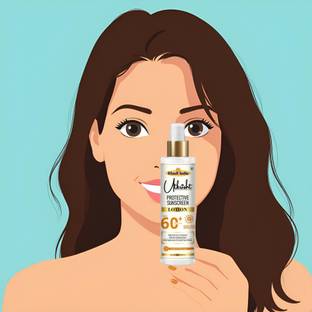 Utkrisht Sunscreen - SPF 60+ PA+++ Khadi Herbal SPF 60 Lotion for Face Glow and Pollution Repair