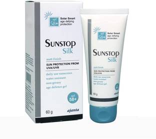 SUNSTOP Sunscreen - SPF 50 PA+++ Silk Sunscreen Gel