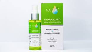 Naisse Sunscreen - SPF 50 PA++++ NAISSÉ Hydraguard Sunscreen Spray SPF 50 – UVA/UVB Protection, Niacinamide Boost
