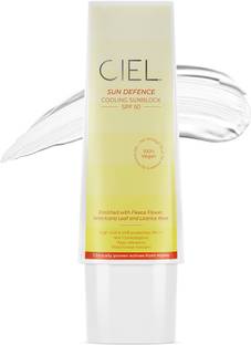 Ciel Sunscreen - SPF 50 PA++++ Sun Defence Water & Sweat Resistant With High UVA & UVB Protection