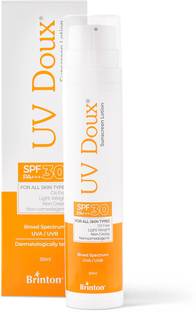 Brinton Sunscreen - SPF 30 PA+++ Sunscreen Lotion with SPF 30, Light Weight & Non Greasy Sunscreen Protection against UVA/UVB Rays