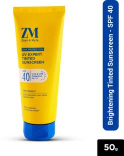 ZM Zayn & Myza Sunscreen - SPF 40 PA+++ UVA/UVB Protection Expert Tinted Sunscreen | Broad Spectrum & Non-Greasy