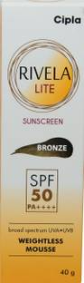 Cipla Sunscreen - SPF 50 PA++++ Sunscreen Bronze SPF 50 -40gm