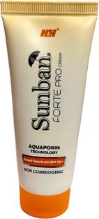 sunban Sunscreen - SPF 50 PA+++ FORTE PRO CREAM PACK OF 1