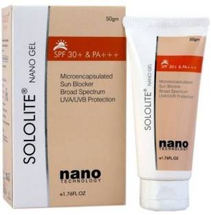 SOLOLITE Sunscreen - SPF 50 PA+++ SPF 30+ & PA+++