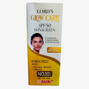 LORD'S Sunscreen - SPF 50 GLOW CARE SPF-50 SUNSCREEN