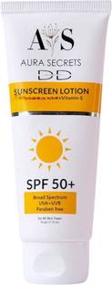 DOOMSDAY Sunscreen - SPF 50 PA++ AURA SERCRETS SUNSCREEN FOR COMPLETE HIGH PROTECTION SUN RAYS PACK OF-30g x 1