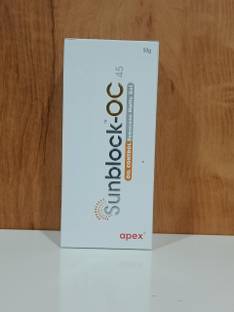 Sunblock OC Sunscreen - SPF 50 PA+++ Oil Control Sunscreen gel 50g