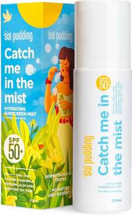 Sol Pudding Sunscreen - SPF 50 PA++++ Catch Me In The Mist Sunscreen Spray SPF 50 Broad Spectrum No White Cast 200 ml