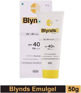 Blynds Sunscreen - SPF 50 PA+++ Emulgel Broad Spectrum