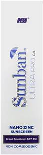 sunban Sunscreen - SPF 50 PA+++ Ultra Pro Gel 60gm