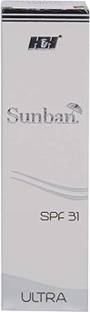 sunban Sunscreen - SPF 50 PA+++ Ultra gel SPF 31