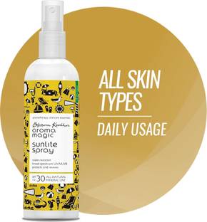 Aroma Magic Sunscreen - SPF 30 PA++ Sunlite Spray With Broad Protection UVA/UVB| Water-Resistant | All Skin Types