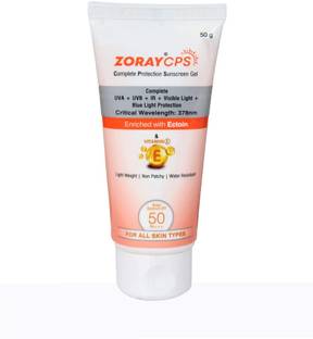 ZORAY Sunscreen - SPF 50 PA+++ CPS Sunscreen Gel