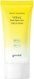 Goodal Sunscreen - SPF 50 PA++++ GREEN TANGERINE VITA C DARK SPOT TONE UP CREAM 50ml SPF50+ PA++++