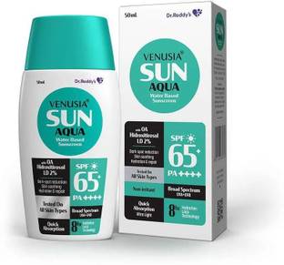 venusia Sunscreen - SPF 65 PA++++ Water based || UVA , UVB protection I Ultra light for Oily skin