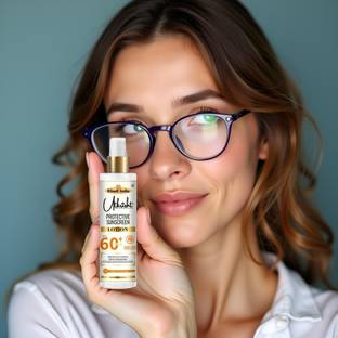 Utkrisht Sunscreen - SPF 60+ PA+++ Khadi SPF 60 Lotion with Sunblock Power and Herbal Essence