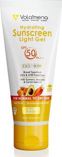 Volamena Sunscreen - SPF 50 PA++ Hydrating Light Weight Mineral based Sunscreen with SPF 50 ++