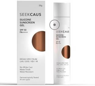 SEEKCAUS Sunscreen - SPF 50 PA+++ Silicone Sunscreen Gel