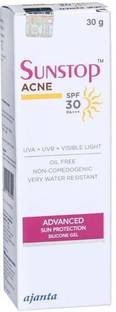 SUNSTOP Sunscreen - SPF 30 PA+++ Acne SPF 30 PA+++ Sunscreen Gel
