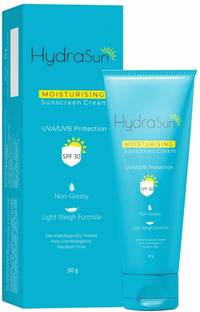 Hydrasun Sunscreen - SPF 50 PA+++ Moisturising Sunscreen Cream