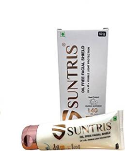 Suntris Sunscreen - SPF 50 PA+++ Oil Free Facial Shield