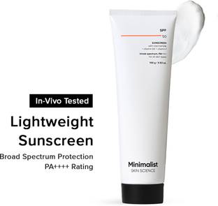 Minimalist Sunscreen - SPF 50 PA++++ Lightweight with Niacinamide & Multi-Vitamins | No WhiteCast |Broad Spectrum