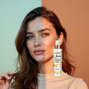 Utkrisht Sunscreen - SPF 60+ PA+++ Khadi Sunscreen Lotion SPF 60 for Outdoor Skin Defense