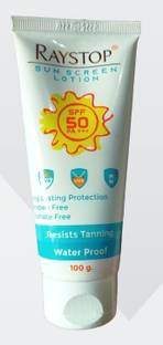 RAYSTOP Sunscreen - SPF 50 PA+++ SUN SCREEN LOTION SPF 50 PA+++ 100gm