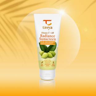 Tasya Sunscreen - SPF 50 PA++++ Vitamin C + HA - Ultra Lightweight Matte Sunscreen Gel Cream