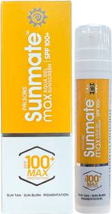 Sunmate Sunscreen - SPF 50 PA++++ Max Aqua Gel Sunscreen with SPF 100+ and PA++++