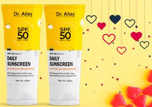 Dr. Alies Professional Sunscreen - SPF 50 PA+++ Sunscreen Lotion SPF50 PA+++