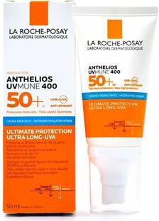 La Roche Posay Sunscreen - SPF 50 PA++ Anthelios UV Mune 400 SPF 50+ UVB+UVA ANTI OXYDANT 50mL