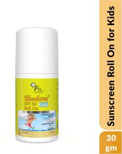 Fixderma Sunscreen - SPF 50 PA+++ Shadow Kids Roll On Sunscreen SPF 50 PA+++ , UVA & UVB Protection Kids Sunscreen