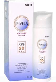 Rivela Sunscreen - SPF 50 PA+++ Lotion SPF 50 (50ML)