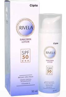 Cipla Sunscreen - SPF 50 PA+++ RIVELA LOTION SUNSCEEN