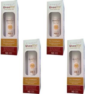 Uveelite Sunscreen - SPF 50 PA+++ SUNSCEEN PACK OF 4