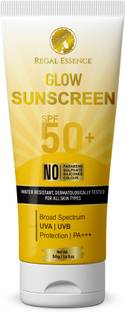 Regal Essence Sunscreen - SPF 50 PA+++ Glow Sunscreen for Full Sun Protection | Blocks UVA & UVB